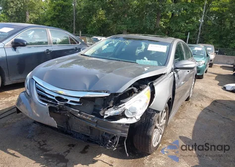 2014 Hyundai Sonata Limited из США, поврежденный, VIN 5NPEC4AC0EH821672